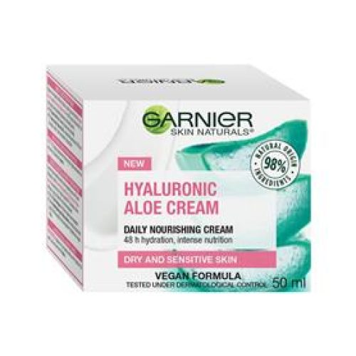 Garnier Moisturizing Cream Hyaluronic Acid And Aloe Vera